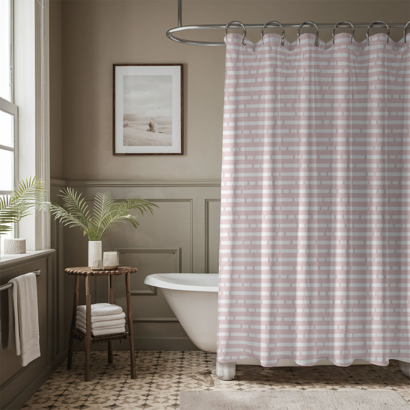 Rideau de douche Blush, H 74 po x l 71 po