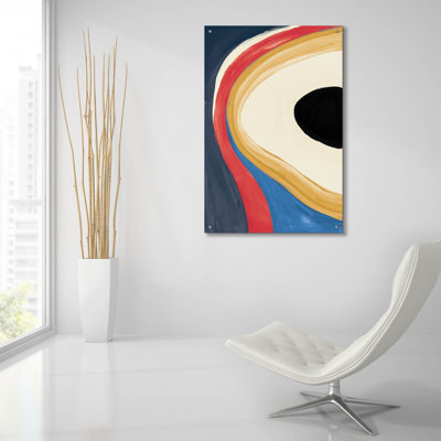 «In The Groove 2 Retro» par Danhui Nai, art mural en verre acrylique