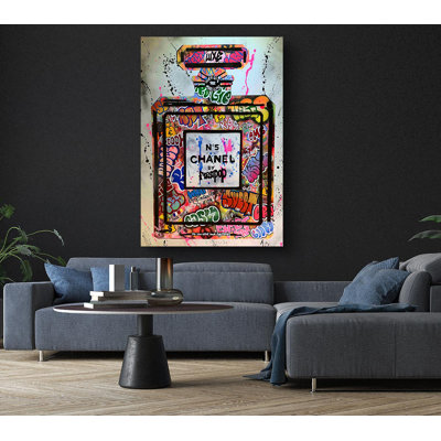 Perfume No. - Wrapped Canvas Print