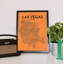 Las Vegas City Map 1 Piece Wall Art-484191975