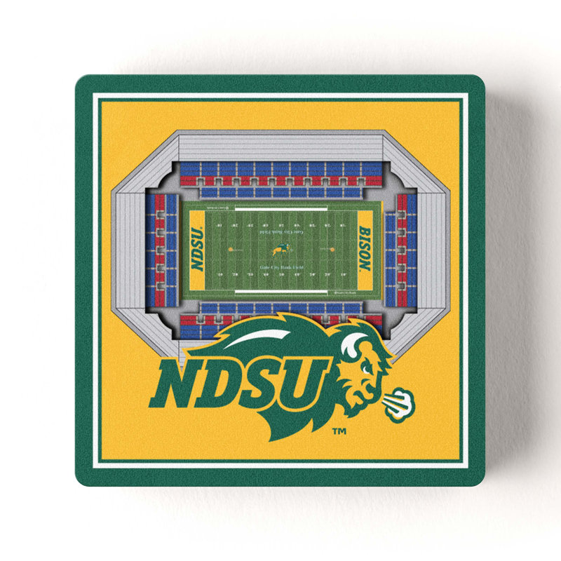 NCAA 3D StadiumView Magnets, NCAA North Dakota State Bison