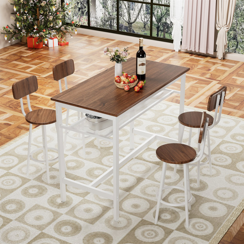 5 Piece Bar Table Set