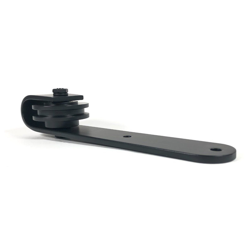 Round End Rolling Standard Single Track Barn Door Hardware Kit