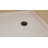 DreamLine SlimLine 34 inch D x 60 inch W x 2 3/4 inch H Single Threshold Biscuit Alcove Shower Base with 2 inch Oil Rubbed Bronze Right Round Drain-118321841-118321828