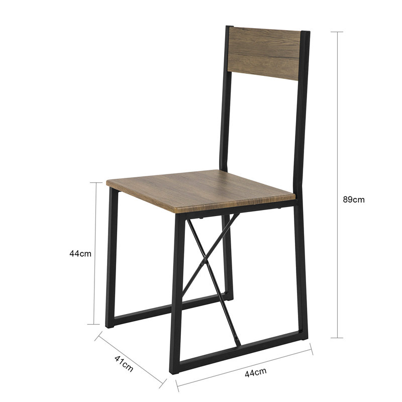 Kewanee 44cm H Ladder Back Side Chair