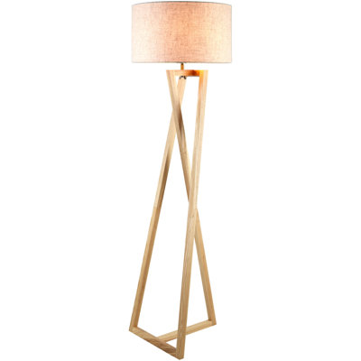 Kigali 62.5'' Wood Floor Lamp
