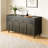 Curve Element with Strict Lines Sideboard Buffet with Storage-775229241