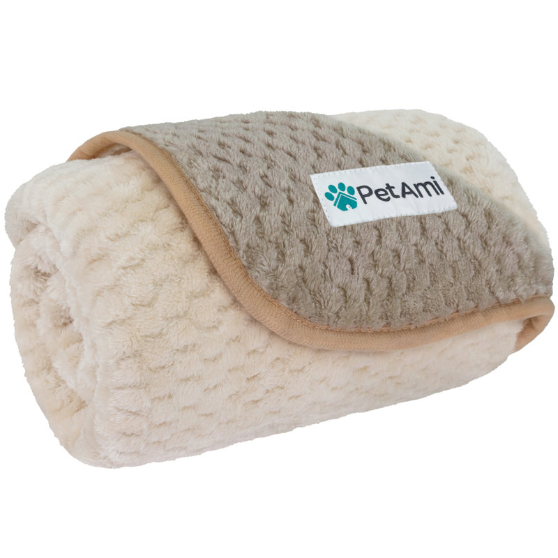 Polyester polaire PET-B8008WP, 40 po x 29 po, Taupe / beige