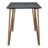 Metal Base Dining Table-25896490