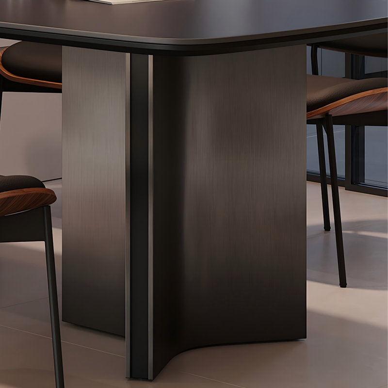 Table de salle à manger Sintered Stone, H 29,53 po x L 62,99 po x l 31,5 po