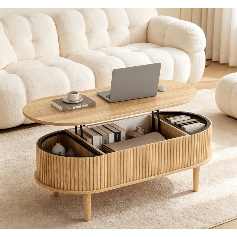  Table basse cylindrique 39 po