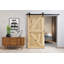 Makena Solid Oak Barn Door Unfinished-917203049