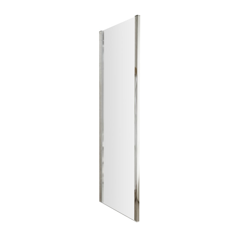 Pacific Side Panels Semi-Frameless Tempered Glass Shower, 69cm W