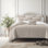 Shay Solid Natural Cotton Coverlet Set  8 Piece