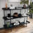 Raines Martha Stewart Emmett 3 Shelf Storage Display Unit Bookcase with Metal Frame-89798268