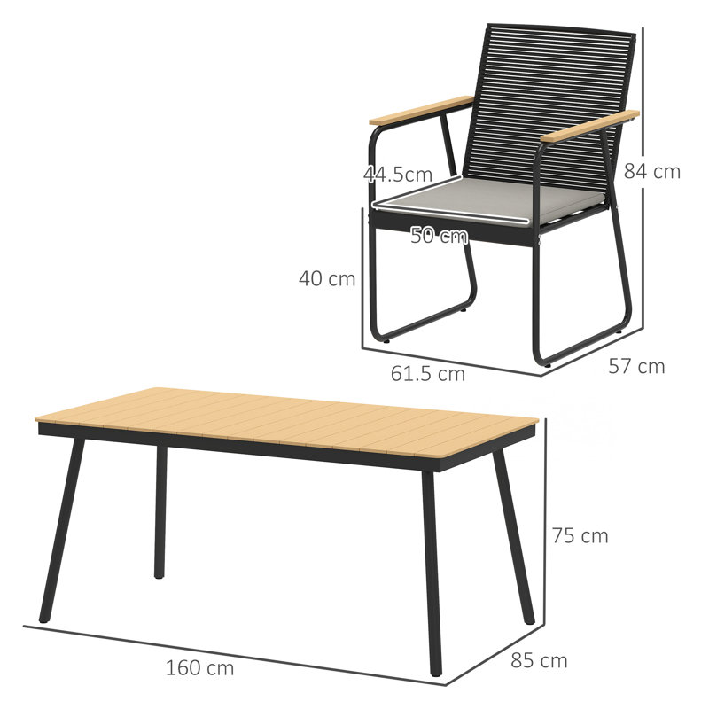 Square Patio Dining Set
