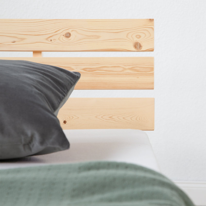 Mickens Solid Wood Storage Bed, 90 x 200cm