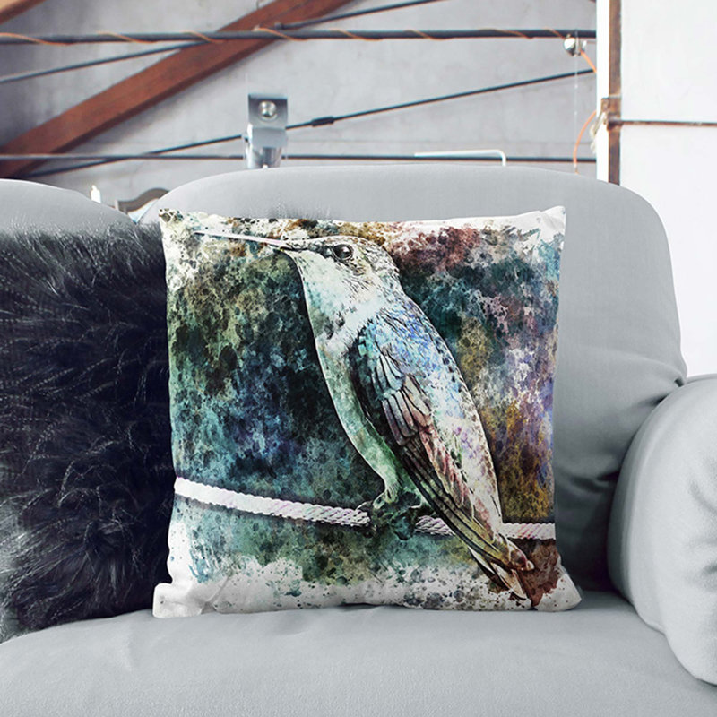 Square Throw Cushion, 55cm H x 55cm W x 20cm D