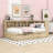 Herlef Twin Daybed with Trundle-631103932