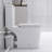 Upflush 600W Macerating Toilet With Waste Disposal And Powerful Dual Flush Toilet System