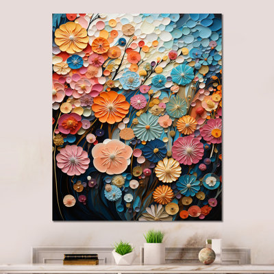 "Fleurs japonaises kimono kaléidoscope" sur