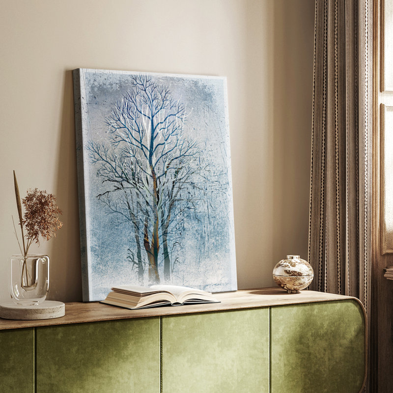 Silver Tree I - galerie sur mesure, H 36 po x l 24 po