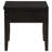 Sutter Distressed Java 1-drawer Square End Table