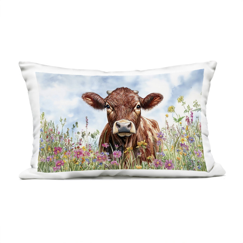 Coussin extérieur Forest Bird In Nest, imprimé par Franklyn Gregory