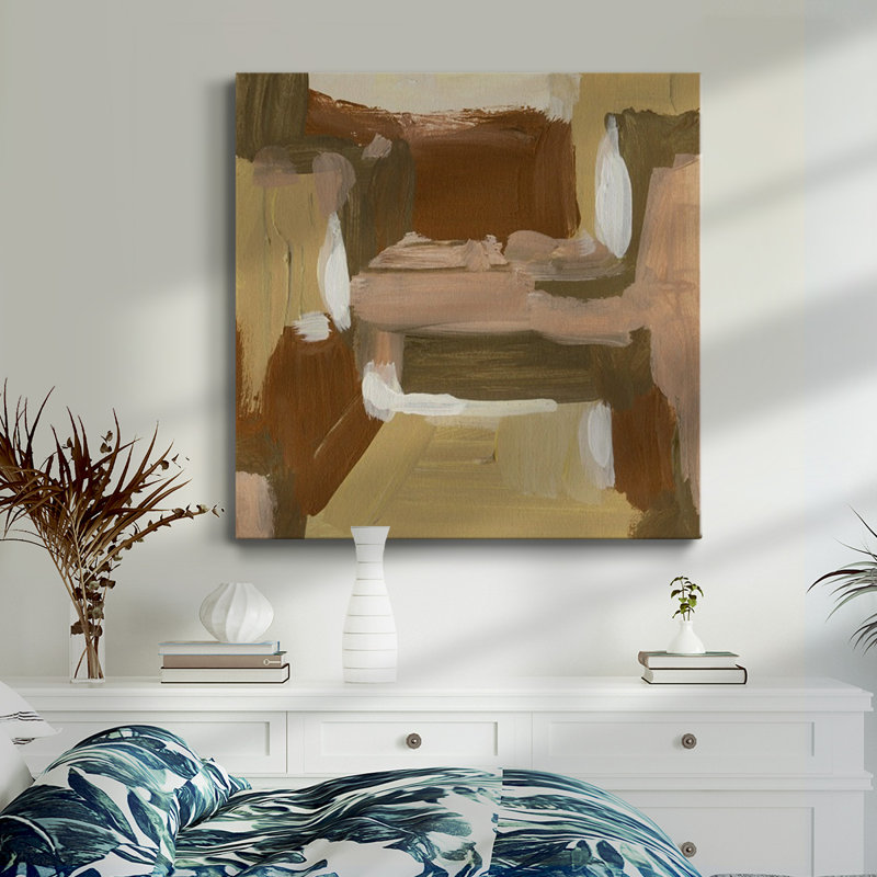 Toile tendue avec châssis jaune I-Premium Gallery - prête à être accrochée