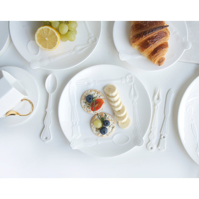 Cutlery Bone China Appetizer Plate