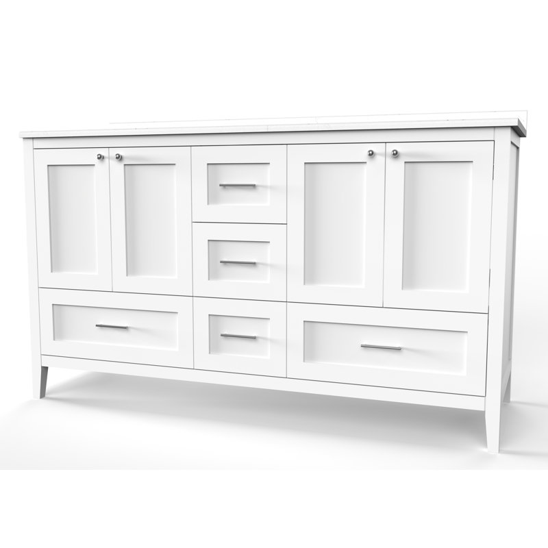 Ensemble de meuble-lavabo double 60 po Chrisna