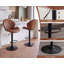 Agapito Upholstered Adjustable Height Counter Stool