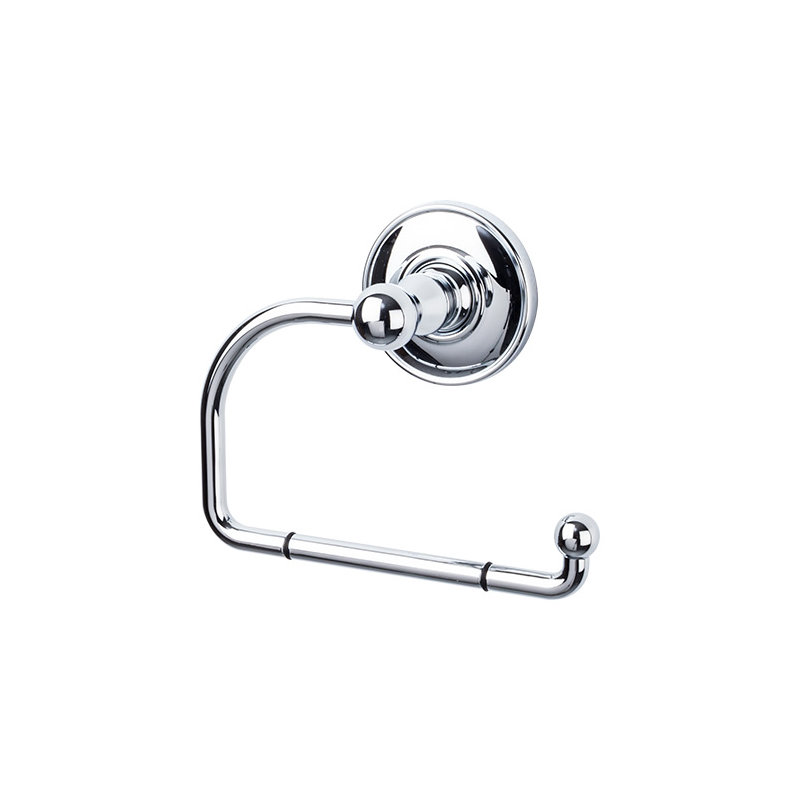 Edwardian Bath  Wall Mounted Toilet Paper Holder, Polished Chrome