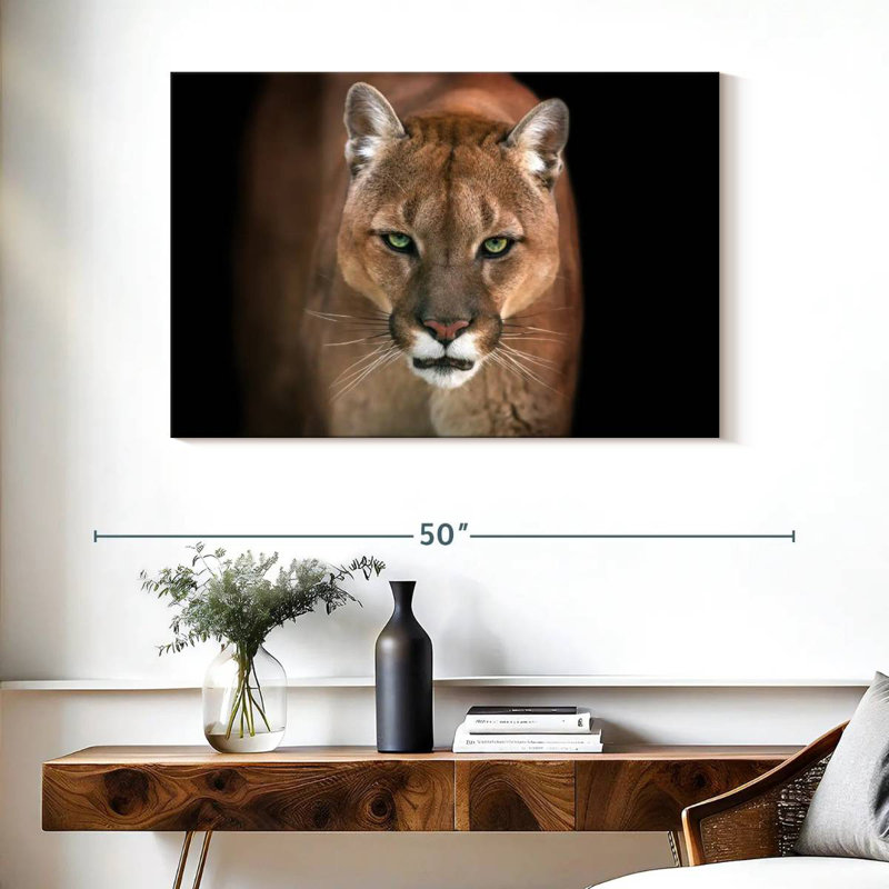 Brampt Fierce Puma, 26" H x 39" W