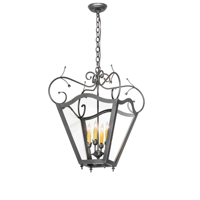 20" Square Terena 4 Light Pendant