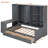 Wooden Daybed With Three Drawers, And All-In-One Cabinet, Desk And Shelves-1690540088-1690540095