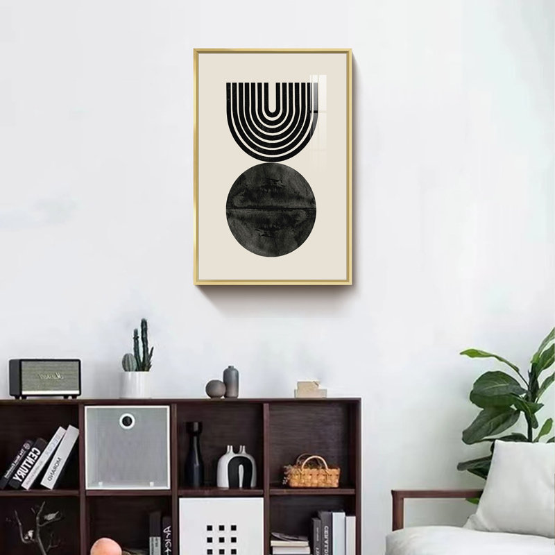 Boho - reproduction d'art sur toile, L 12 po x H 16 po, Or
