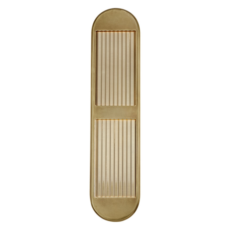 Palais Dimmable LED Bath Bar, Vintage Brass