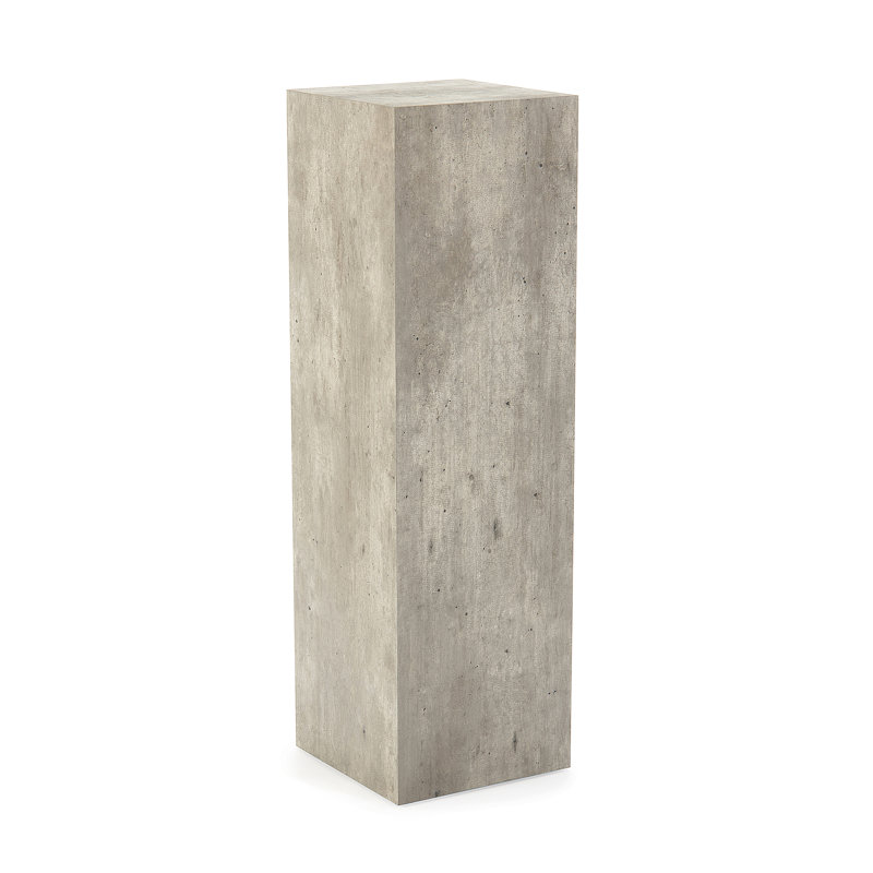 Loftus Plant Stand, 41'' H x 11.75'' L x 11.75'' D, Tiza Gesso