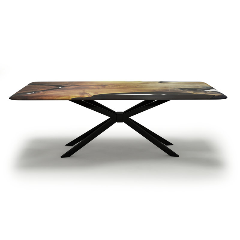Alcantara Solid Wood Dining Table, 39" W x 86" L