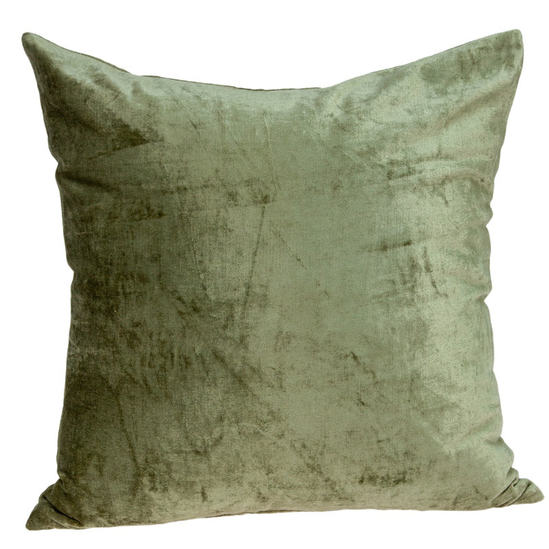 Housse et insert de coussin Topaz, 18 po x 18 po, Polyester / Bourre en polyester, Olive