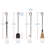 Everson Iron Fireplace Tool Set-2034514888