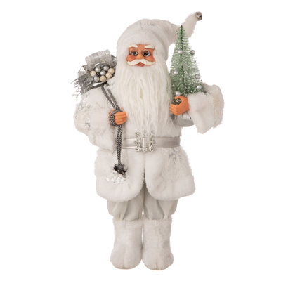 Fausse fourrure de noël père noël Figurine