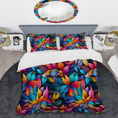 Literie multicolore à motif mandala tribal boho I