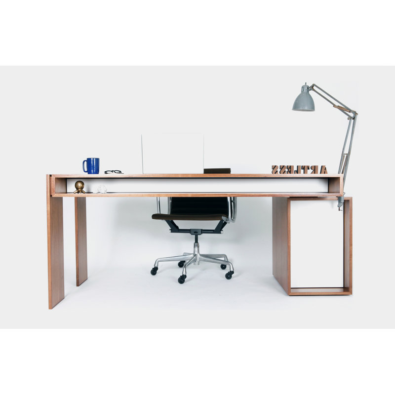 Units Executive Desk, White