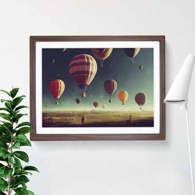 Mesmerising Hot Air Balloons - Single Picture Frame Painting