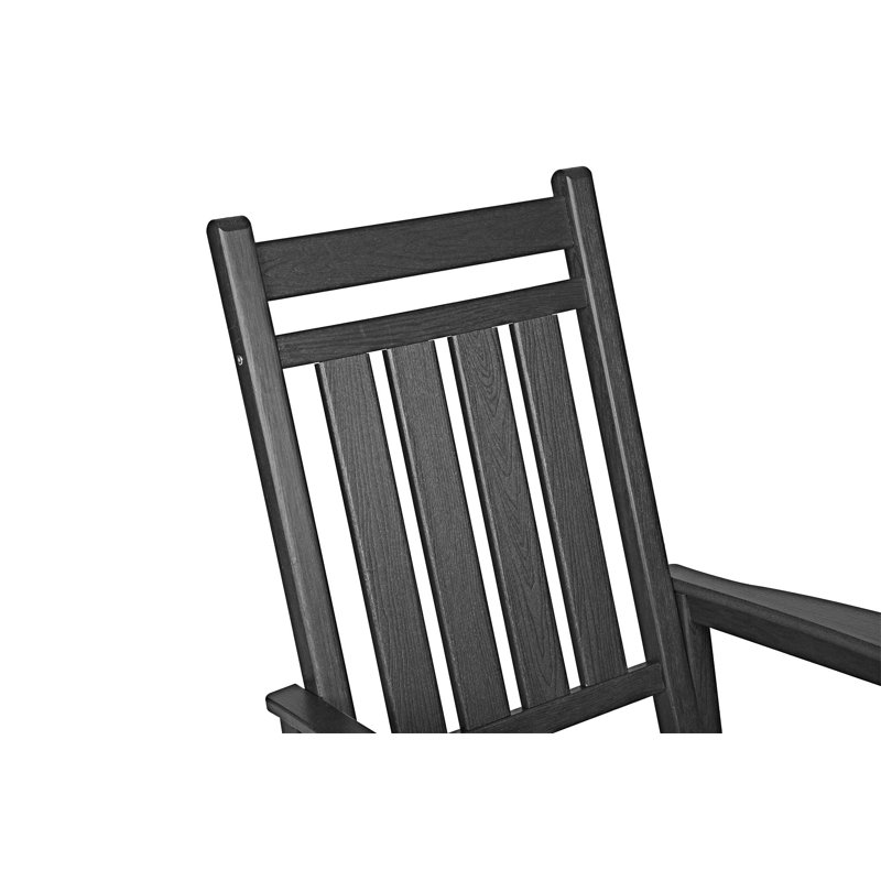 Ensemble de chaises berçantes 3 pièces, Gris