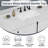 Nancee 48'' Single Bathroom Vanity with Marble Top