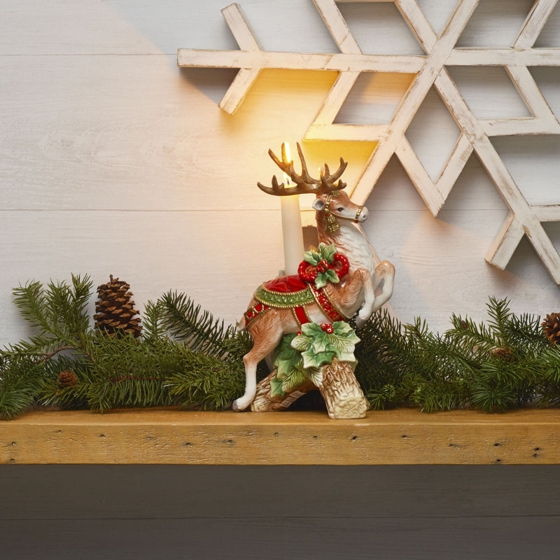Porte-bougie Holiday Home Leeping Deer