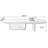 Nut-brown Solid Wood Rectangular Coffee Table-722132881